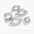 CNC machine investment casting stainless steel flanges